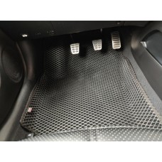 Коврики в салон EVA 3D Toyota Camry V70 с 2018 г.в. с бортом черный/кант черный