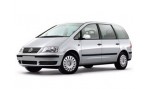 Модельные автоковрики на Volkswagen Sharan I 7 мест (1995-2001)